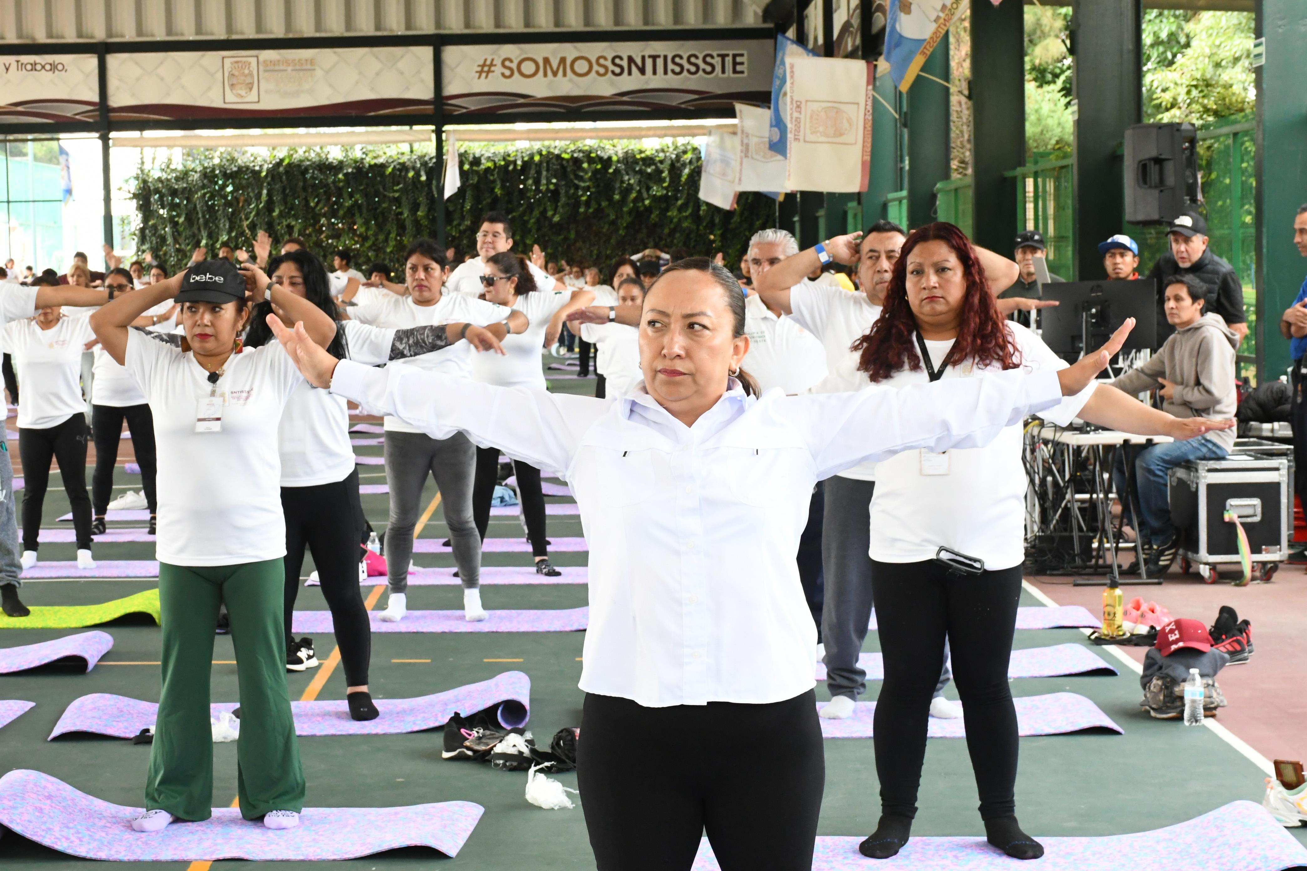 2ª Jornada Nacional de Activación Física del SNTISSSTE